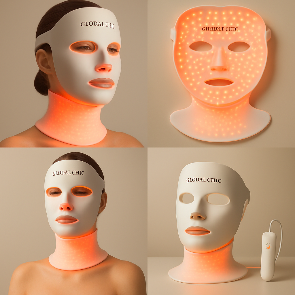 Global Chic™ TLM200‑K LED Photon Therapy Mask – FDA 510(k) Certified